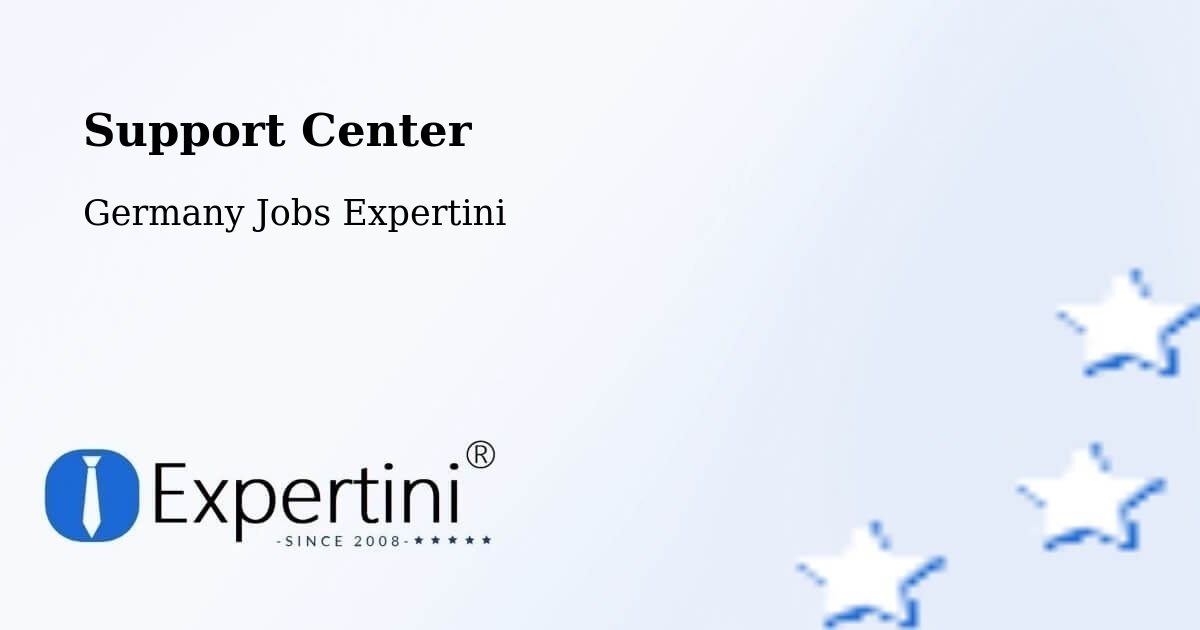 Support Center - Germany Jobs Expertini
